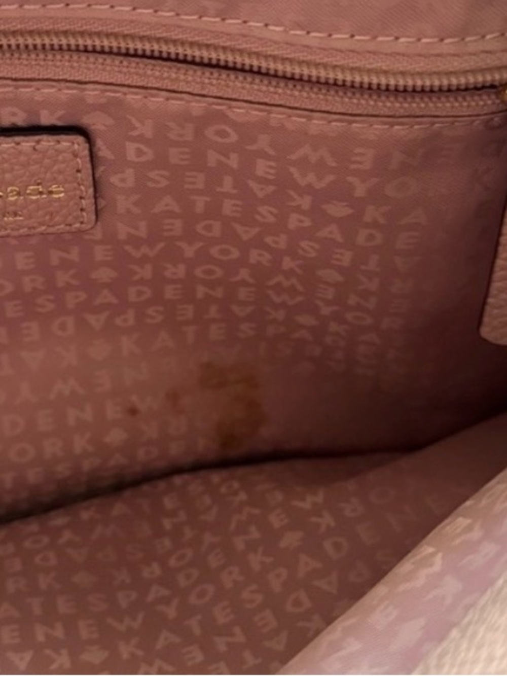 kate spade Dusty Pink Leather Satchel - Picture 15 of 15